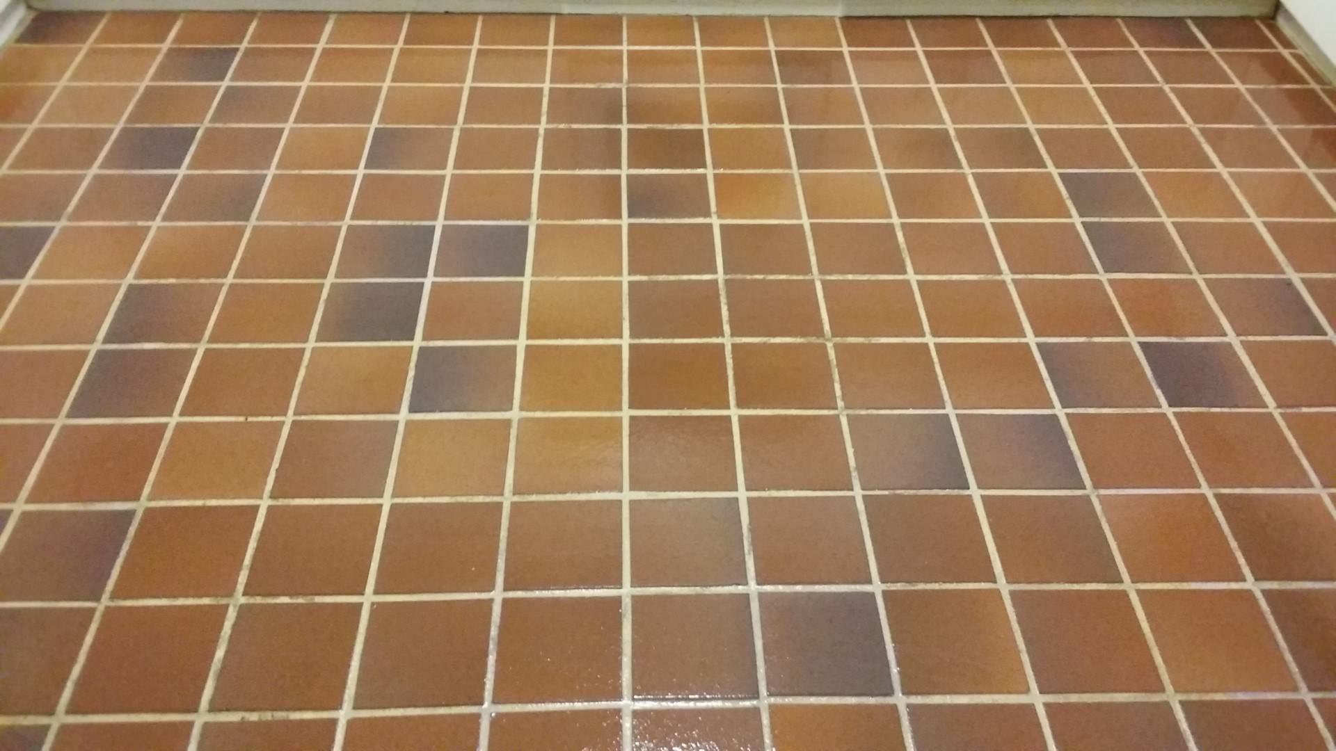 Terracotta Floor Tile Cleaning and Sealing