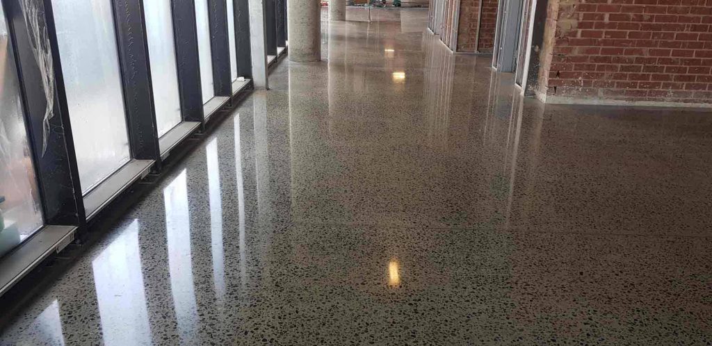 Polished Concrete and Honed concrete Flooring