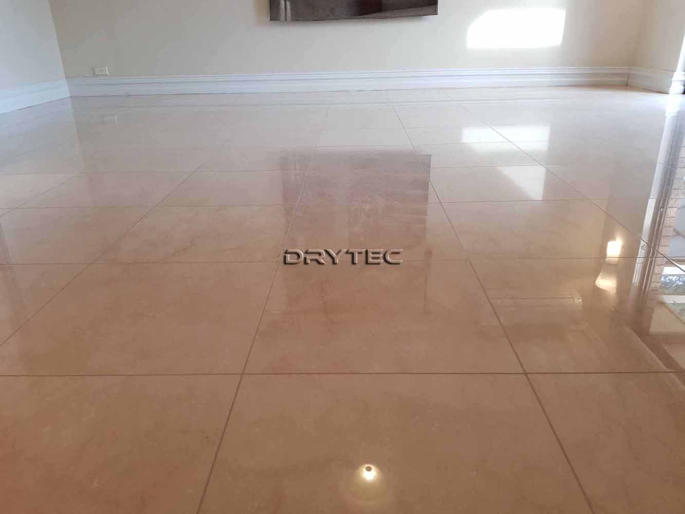 Limestone Floor Tiles Restoration-Grinding-Honing-Polishing-Cleaning and Sealing Service in Perth WA