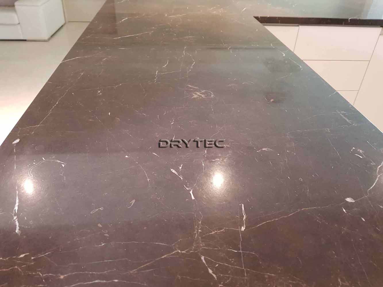 Marble Bench top Restoration-Chip Repairs-Grinding-Honing-Polishing-Cleaning and Sealing in Perth WA